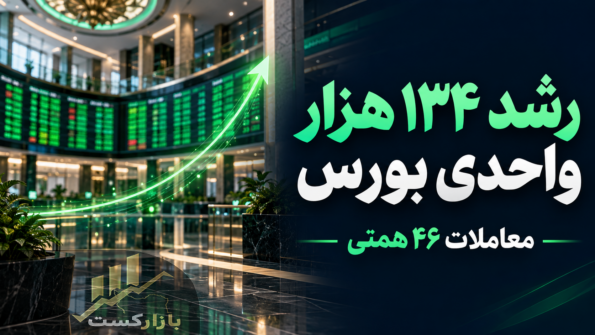 بورس امروز ۱۸ مهر ۱۴۰۵؛ رشد ۱۳۴ هزار واحدی شاخص کل